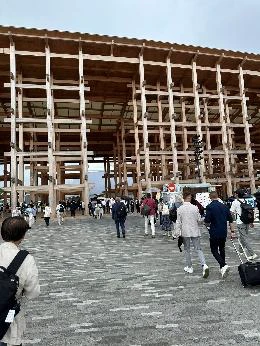 Exhibition architecture in Osaka