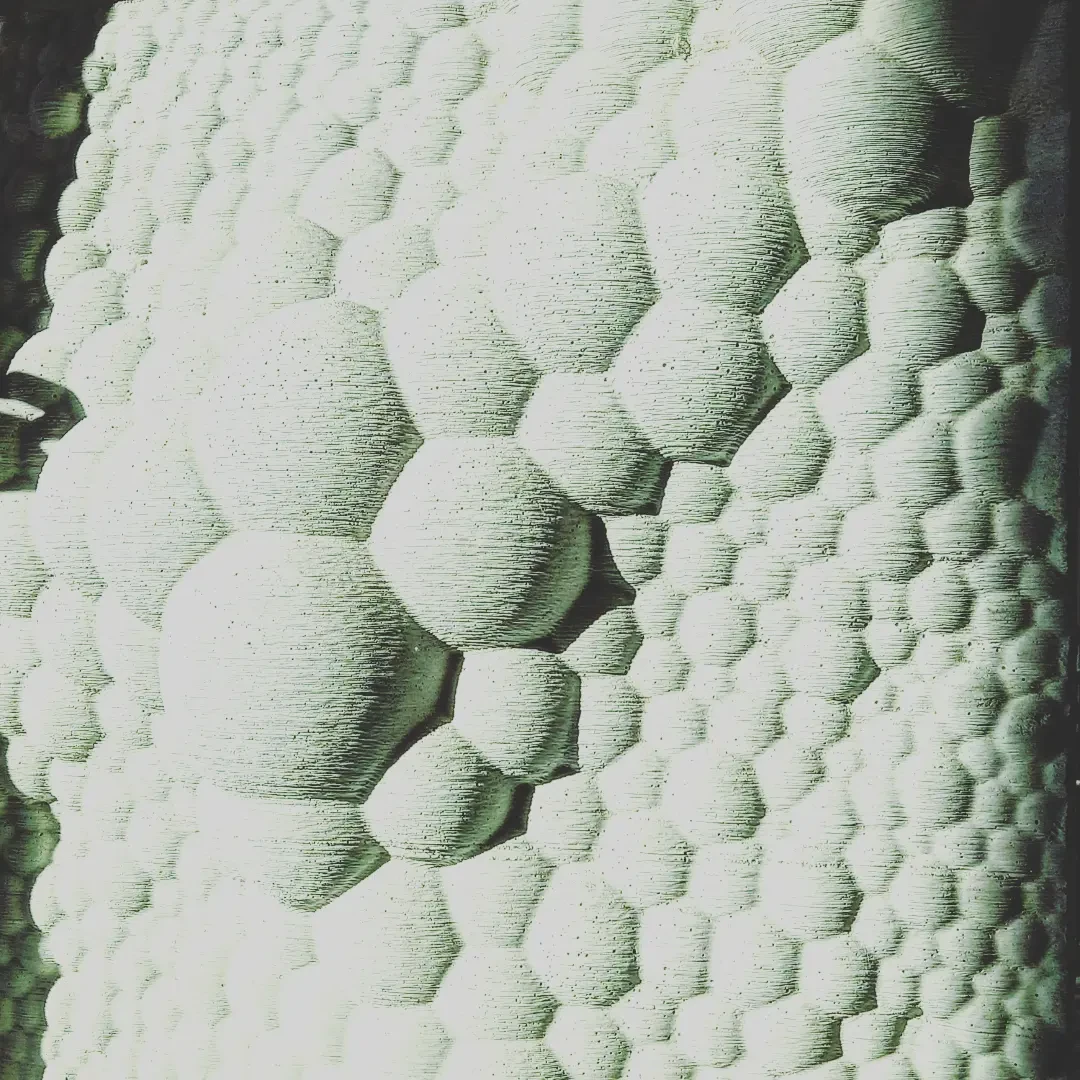 Textured material surface